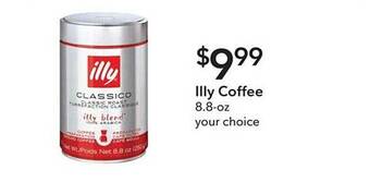 Publix Illy Coffee offer