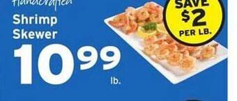 Hannaford Shrimp Skewer offer