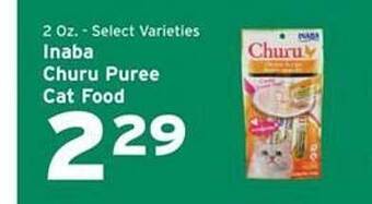 Hannaford Inaba Churu Puree Cat Food offer
