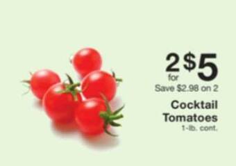 Fairway Store Market Cocktail Tomatoes offer