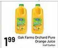 Foodarama Oak Farms Orchard Pure Orange Juice offer