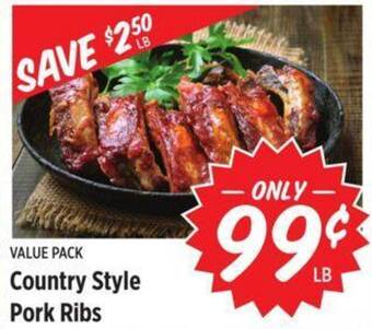 Rouses Country Style Pork Ribs offer