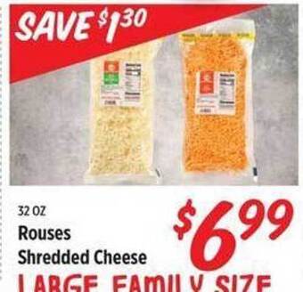 Rouses Rouses Shredded Cheese offer