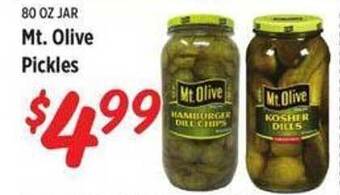 Rouses Mt. Olive Pickles offer