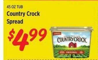 Rouses Country Crock Spread offer