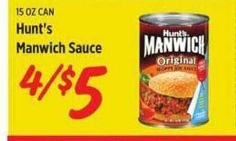 Rouses Hunt's Manwich Sauce offer