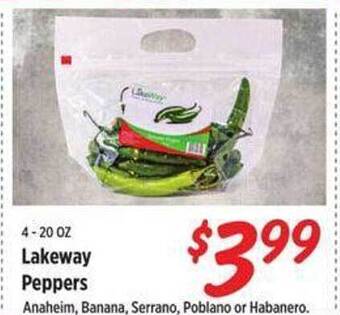 Rouses Lakeway Peppers offer