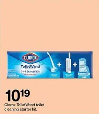 Target Clorox Toiletwand Toilet Cleaning Starter Kit offer