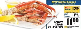 Food Lion Snow Crab Clusters offer