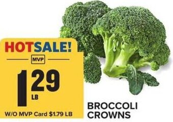 Food Lion Broccoli Crowns offer