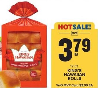 Food Lion King's Hawaiian Rolls 12 ct. offer