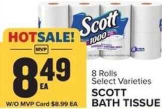 Food Lion Scott Bath Tissue offer