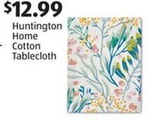 Aldi Huntington Home Cotton Tablecloth offer