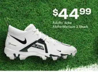 Academy Adult's Nike Alpha Menace 3 Shark offer