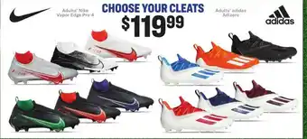 Academy Adult's Nike Vapor Edge Pro 4, Adult's Adidas Adizero offer