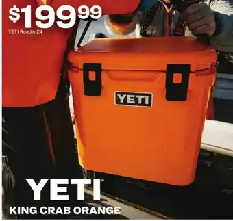 Academy Yeti King Crab Orange offer
