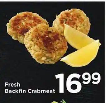 SHOPPERS Fresh Backfin Crabmeat offer
