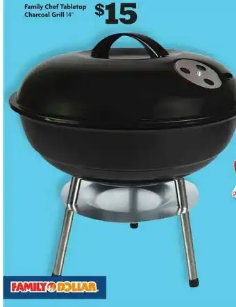 Food 4 Less Family Chef Tabletop Charcoal Grill offer