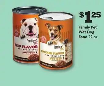 Food 4 Less Family Pet Wet Dog Food offer