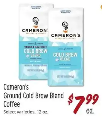 Sprouts Farmers Market Cameron's Ground Cold Brew Blend Coffee offer