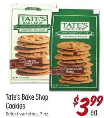 Sprouts Farmers Market Tate's Bake Shop Cookies offer