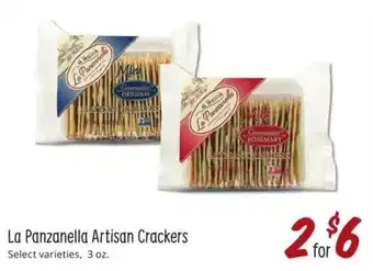 Sprouts Farmers Market La Panzanella Artisan Crackers offer