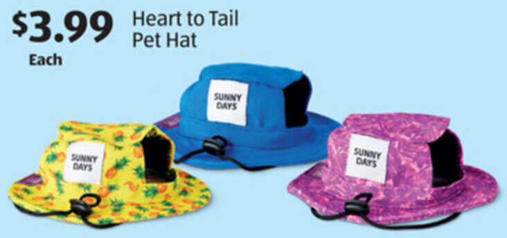 Heart to tail dog hat Clearance