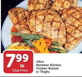 Pavilions Jidore Boneless Skinless Chicken Breasts Or Thighs offer