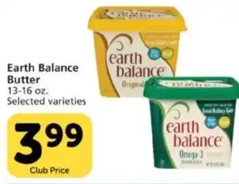 Pavilions Earth Balance Butter 13-16 oz. offer