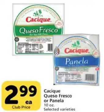 Pavilions Cacique Queso Fresco Or Panela 10 oz. offer