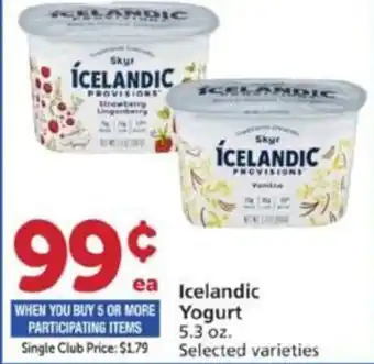 Pavilions Icelandic Yogurt 5,3 oz. offer
