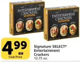 Pavilions Signature Select Entertainment Crackers offer