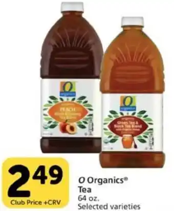 Pavilions O Organics Tea offer