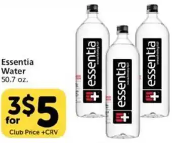Pavilions Essentia Water 50.7 oz. offer