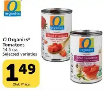 Pavilions O Organics Tomatoes offer