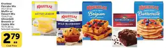 Pavilions Krusteaz Pancake Mix Muffin Or Dessert Mix Ghirardelli Brownie Or Cookie Mix offer
