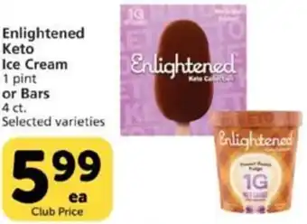 Pavilions Enlightened Keto Ice Cream Or Bars offer