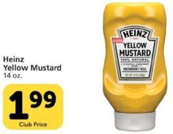 Pavilions Heinz Yellow Mustard offer