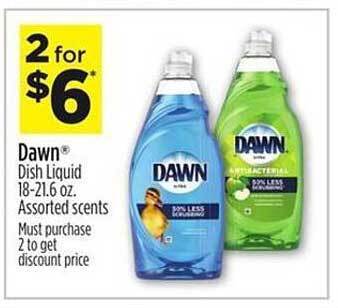 Dollar General Dawn Dish Liquid offer