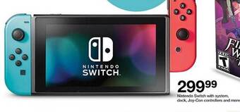 Target Nintendo Switch With System Dock Joy-con Controllers And More offer