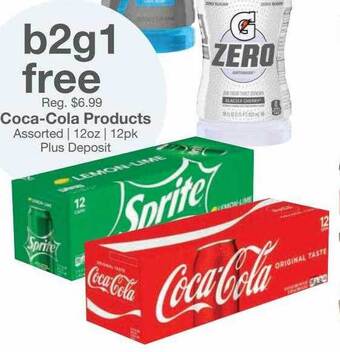 Kinney Drugs Coca-cola Products Assorted offer