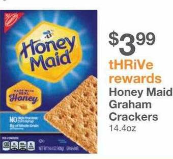 Kinney Drugs Honey Maid Graham Crackers offer