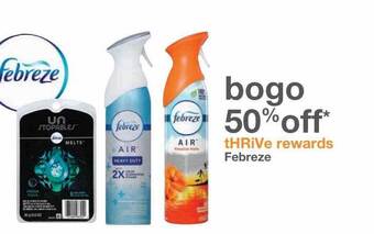 Kinney Drugs Febreze offer