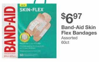 Kinney Drugs Band-aid Skin Flex Bandages offer