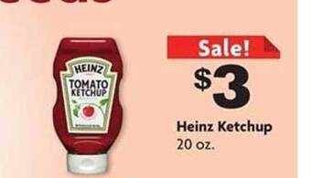 Family Dollar Heinz Ketchup offer