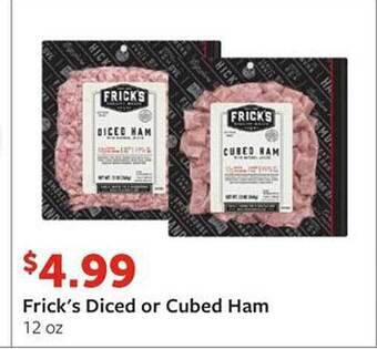 Fareway Frick's Diced Or Cubed Ham offer