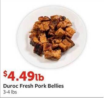 Fareway Duroc Fresh Pork Bellies offer