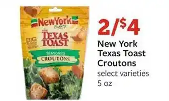Fareway New York Texas Toast Croutons Select Varieties offer
