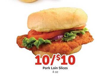 Fareway Pork Loin Slices offer