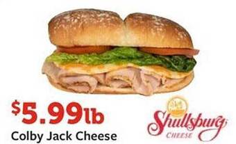 Fareway Colby Jack Cheese offer